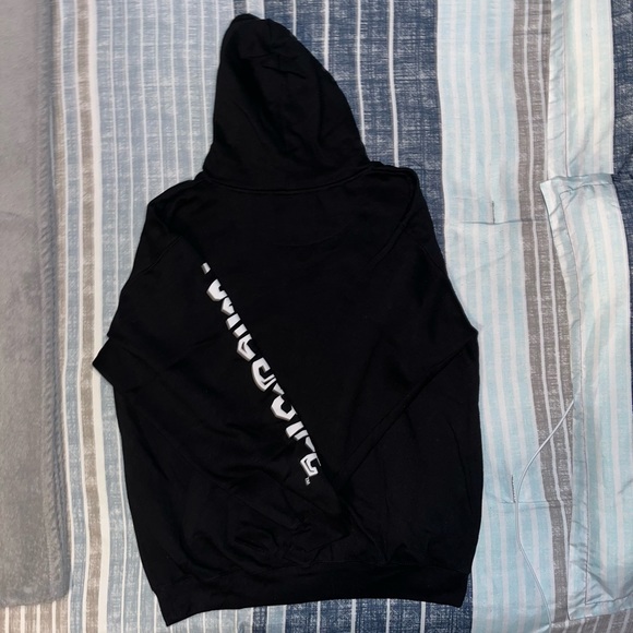 Hybrid Poetic Justice Men's Hoodie Black - Picture 2 of 3